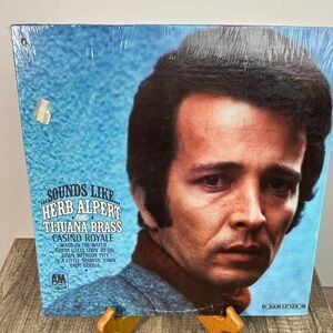 Herb Alpert and Tijuana Brass Art Poster - Blue